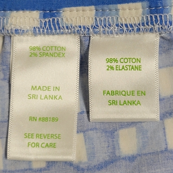 Lilly Pulitzer Ocen View Shorts Feeling Beachy Gingham Print. - Picture 7 of 12